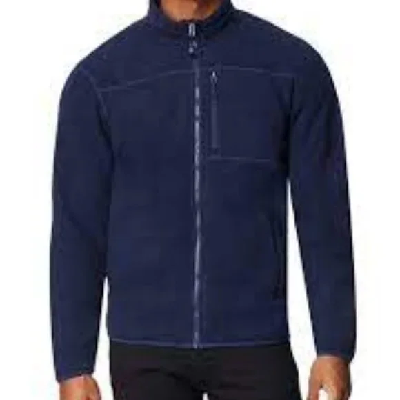 Weatherproof Jackets Coats Weatherproof 32 Degrees Mens Sherpa Lined Fleece Jacket 47757 Navy Space Poshmark